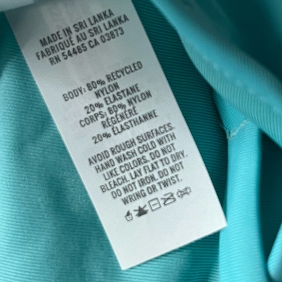 Aerie • NWY Blue Voop Studded Women's Bikini Top - Picture 5 of 9